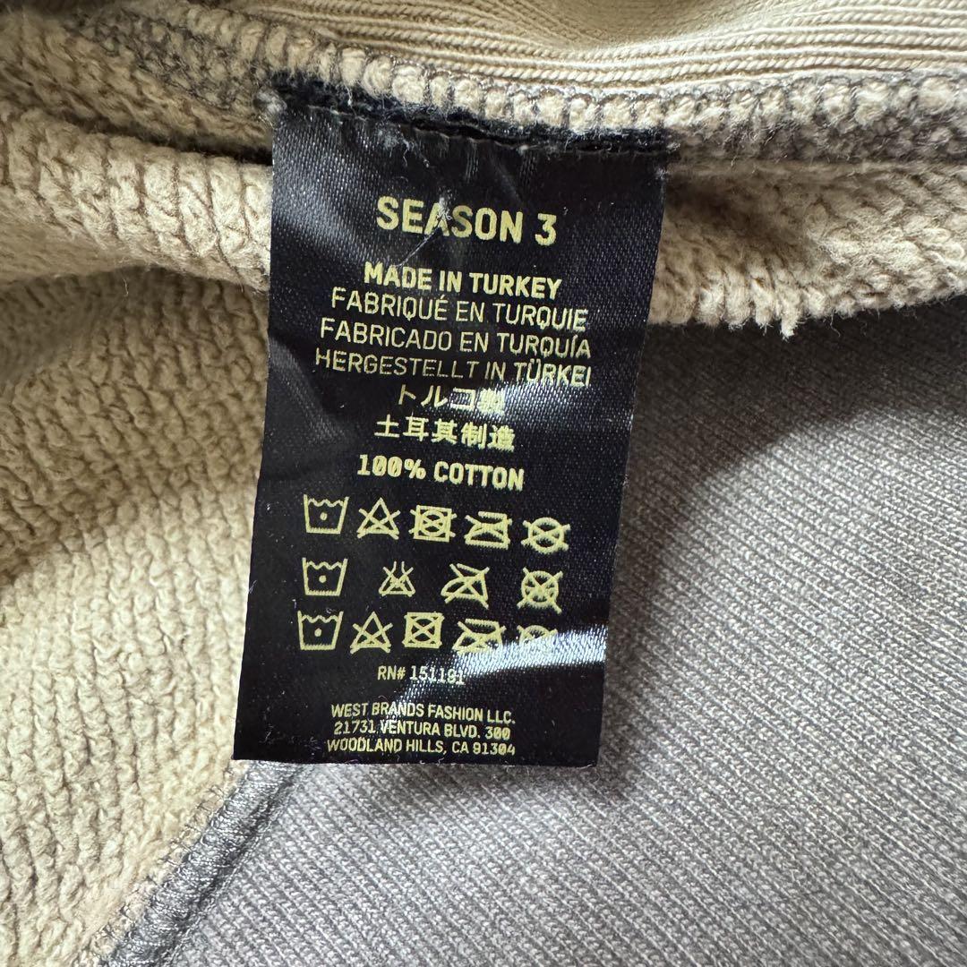 YEEZY SEASON３　パーカー　カニエウエスト　Hoodie CAMO