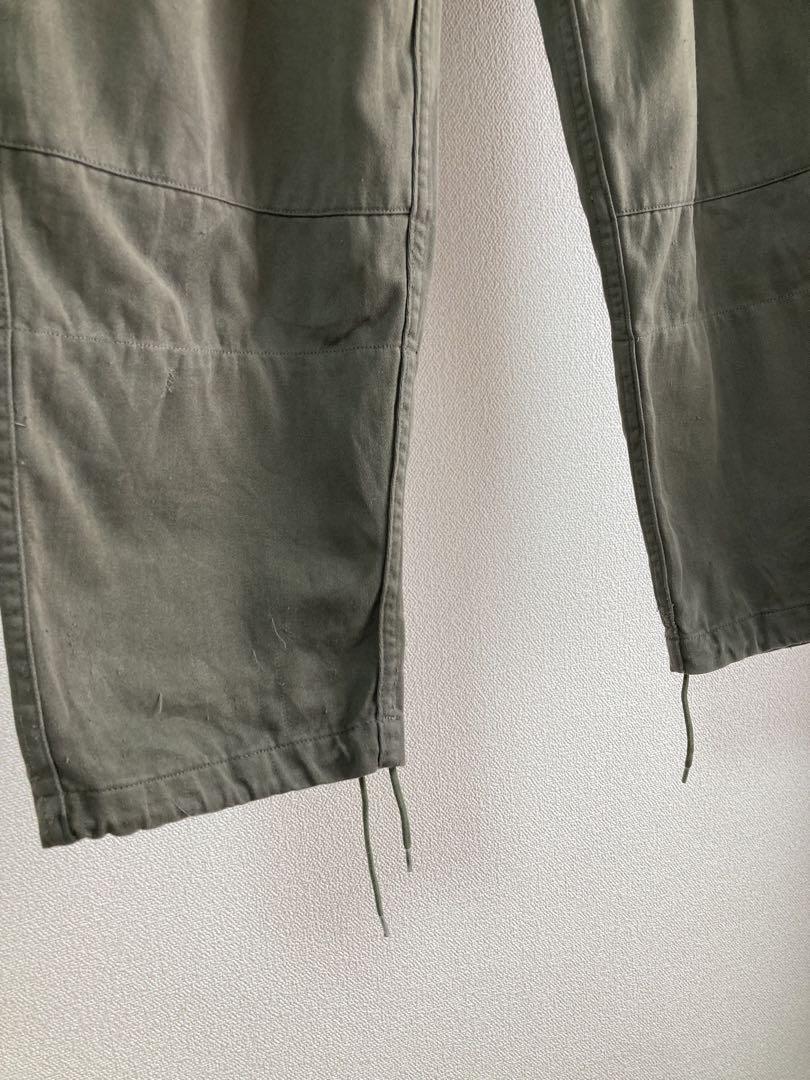 【超美品】M64 フランス軍 ミリタリーカーゴパンツ　M47後継モデル