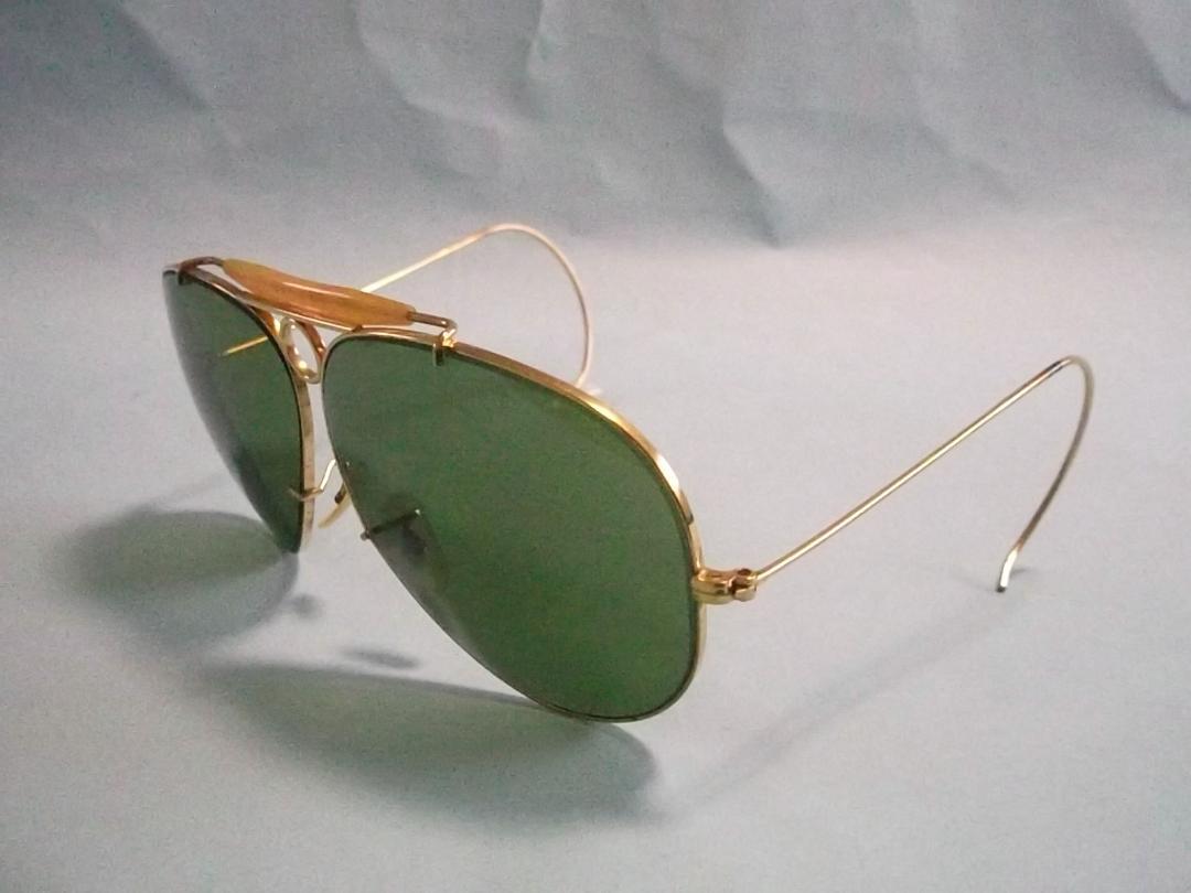 Ray-Ban B&L ボシュロム シューター ゴールド BL砂打ち上部