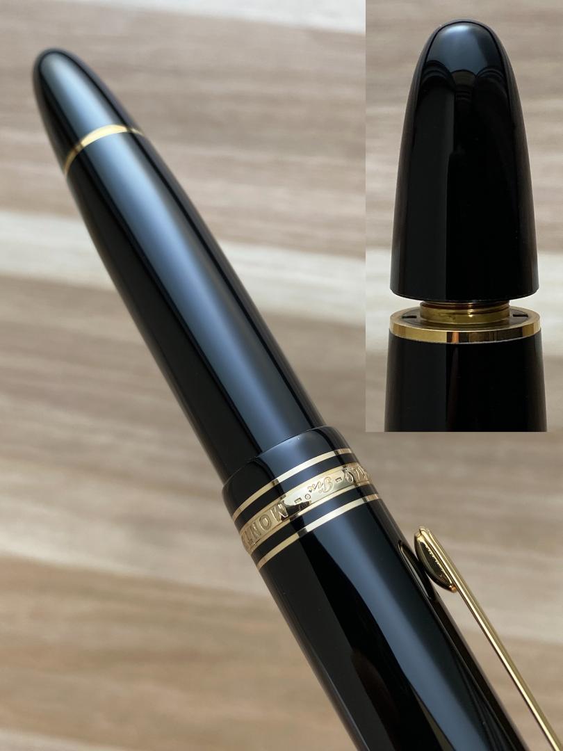 超美品 モンブラン 149 万年筆 18K（M）中字 750 吸入式