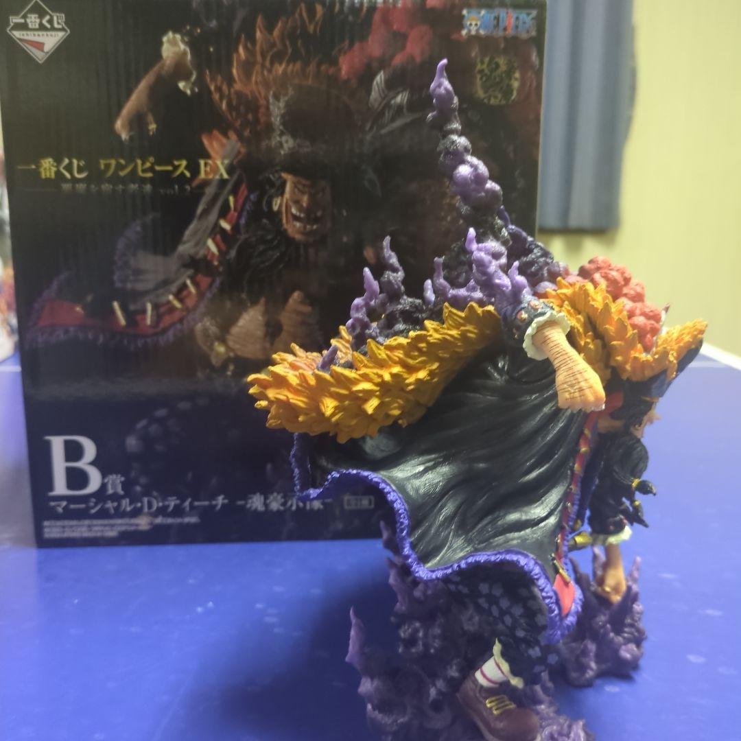 黒ひげ リペイント フィギュア☆一番くじ ワンピースB賞　ティーチ　フィギュア 黒ひげ リペイント フィギュア☆一番くじ ワンピースB賞