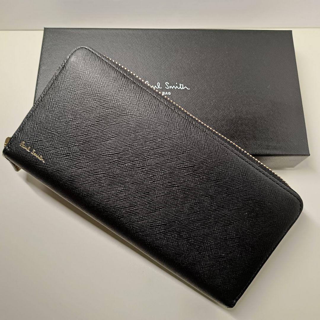 大きな取引 Smith Paul ブラックレザー長財布 メルカリ - 美品 小物