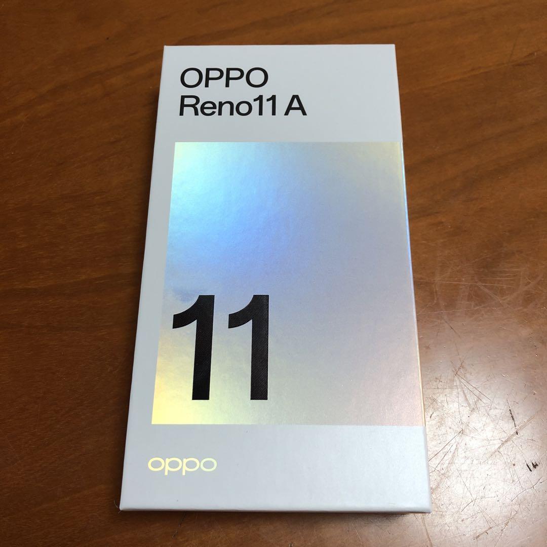 新品未使用 OPPO Reno 11a SIMフリー コーラルパープル 画像1