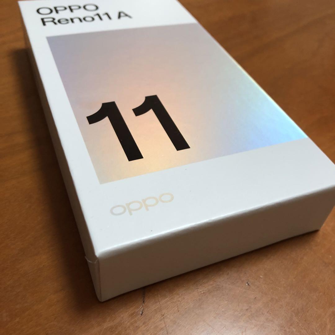 新品未使用 OPPO Reno 11a SIMフリー コーラルパープル 画像2