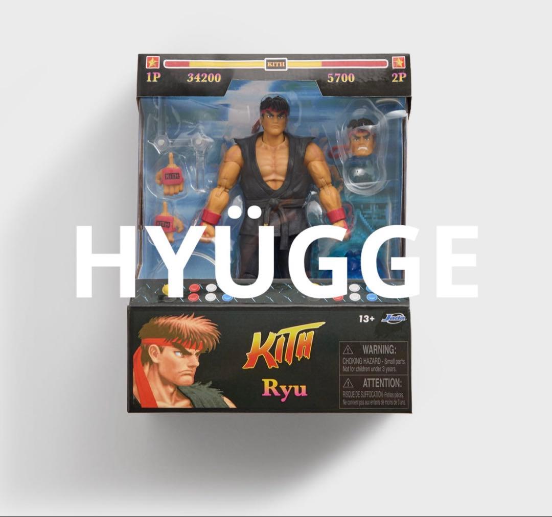 KITH CAPCOM リュウ フィギュア 交換用パーツ付き KITH CAPCOM リュウ フィギュア 交換用パーツ付き