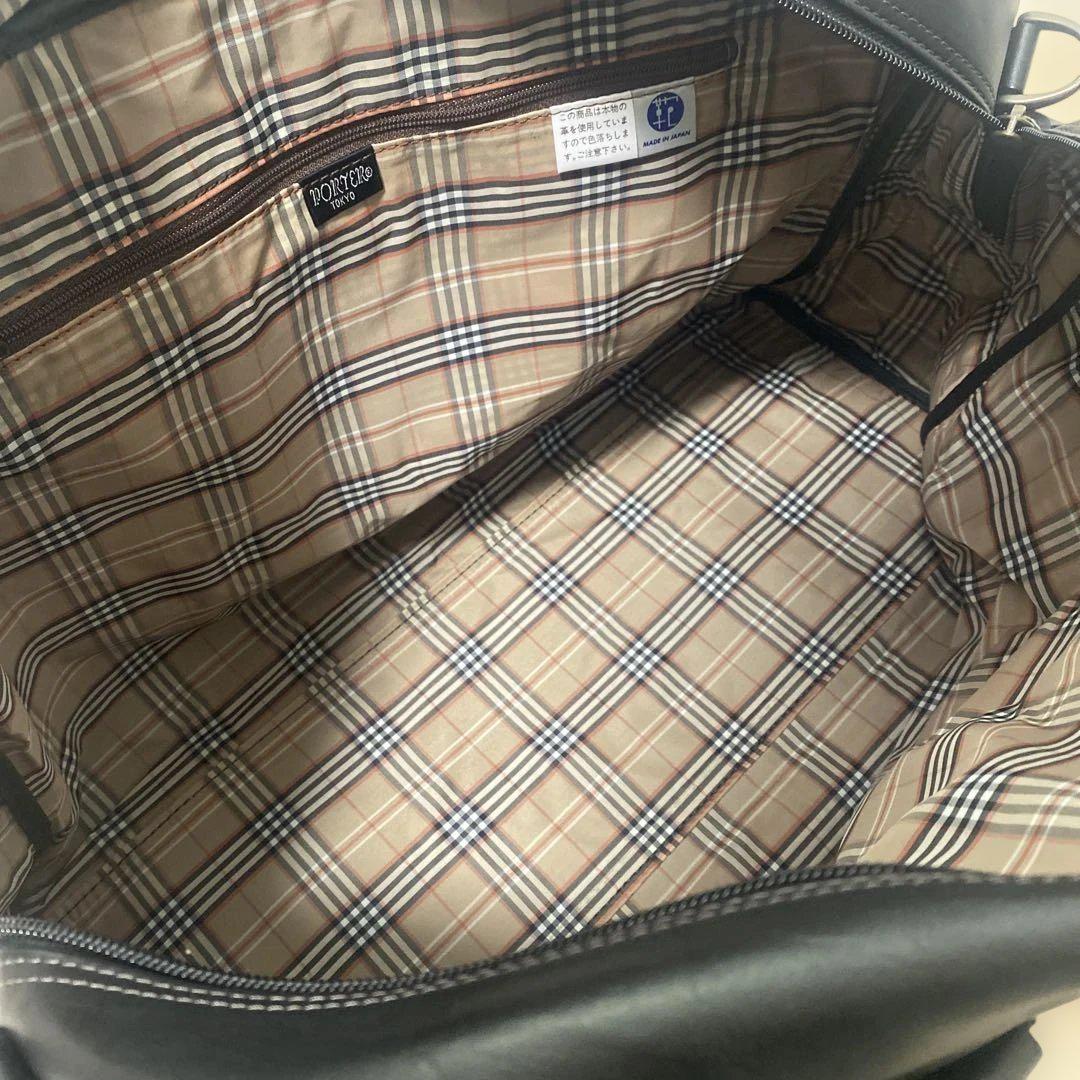 PORTER CERVINO レザーバッグ　ボストンバッグ　高級感