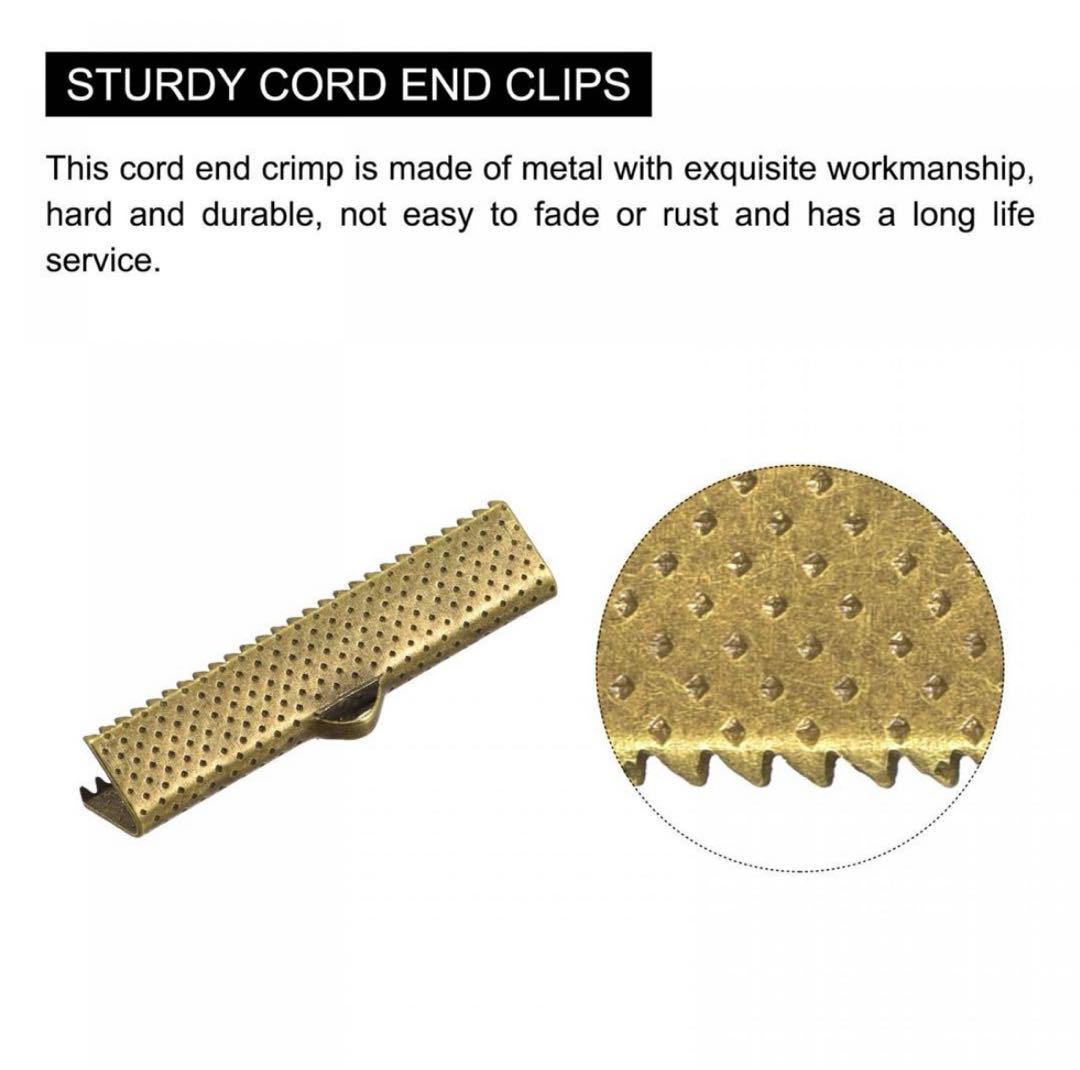 uxcell コードクランプブロンズトーン 30mm 198個 NEXPOTALLINN_EU