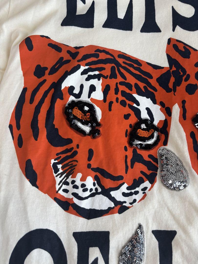 GUCCI Tシャツ　スパンコール　タイガー　ベンガル　虎