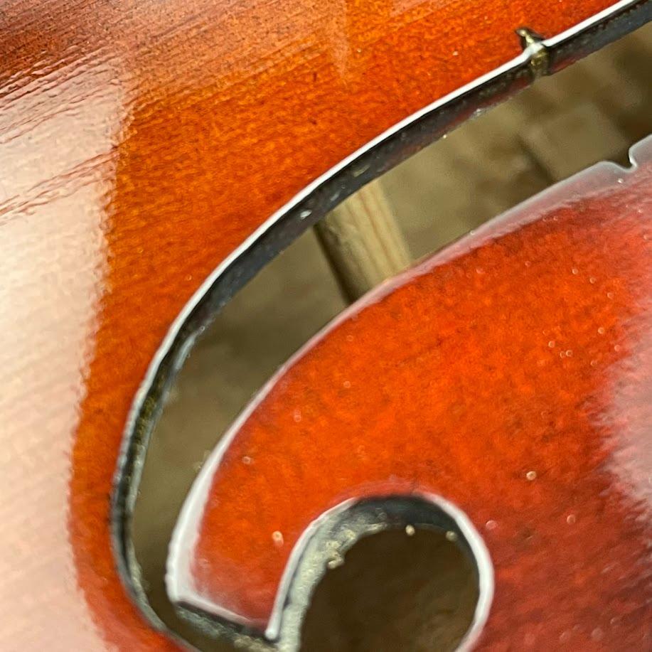 極美品●鈴木バイオリン No.10 4/4 1960年製 青ラベル 極虎杢 良音