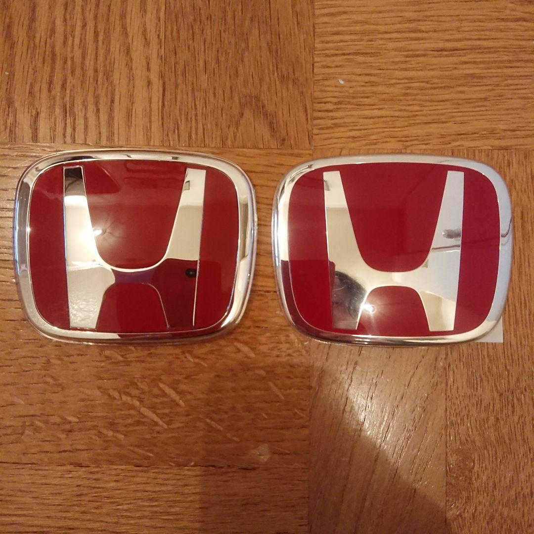 【2点セット】ホンダ 純正 NSX S2000 エンブレム タイプR 赤バッチ 2点セット】ホンダ 純正 NSX S2000 エンブレム タイプR 赤バッチ