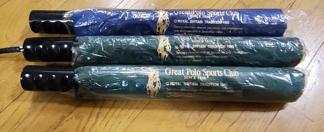 Great Polo Sports Club 折りたたみ傘 3本セット 5,300円