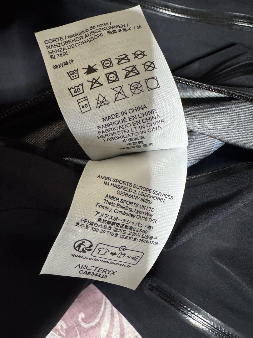 ベータLTジャケット　ブラック　美品　アークテリクス　ARC'TERYX XS