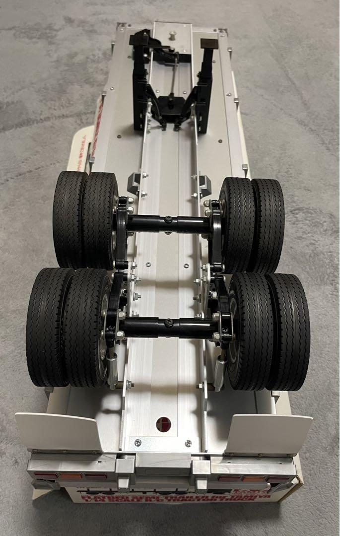 タミヤ　トレーラトラック用　フラットベッド　セミトレーラー