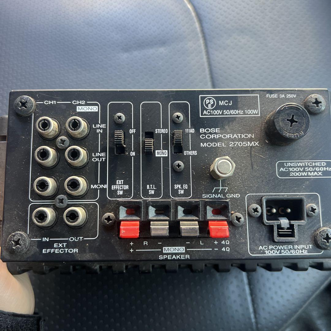 BOSE 2705MX アンプ