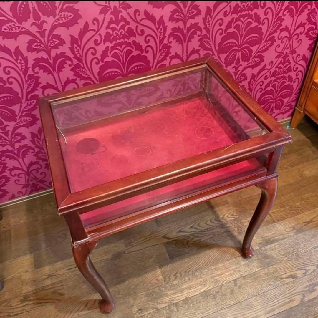 木製 ガラス蓋付き ディスプレイテーブル ガラスキャビネット ショーケース 木製 ガラス蓋付き ディスプレイテーブル ガラスキャビネット ショーケース