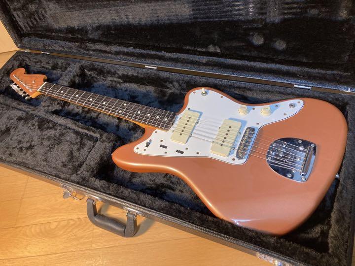 fender japan jm-66 burgundy mist