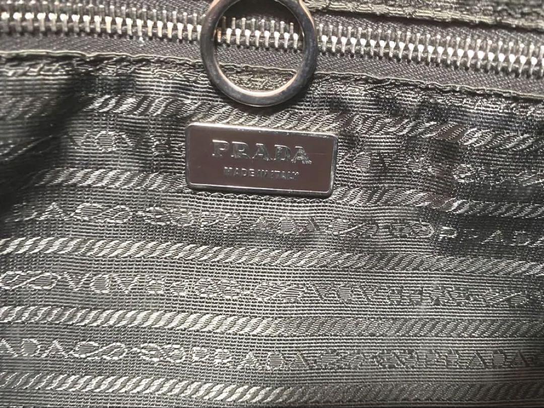 PRADA ブラウン トートバッグ