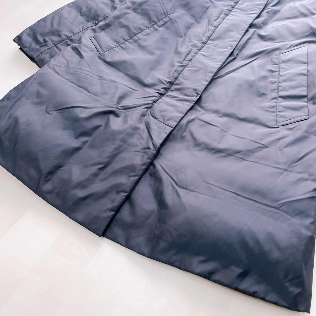 美品✨マッキントッシュロンドン ダウンコート フード 2way ネイビー M