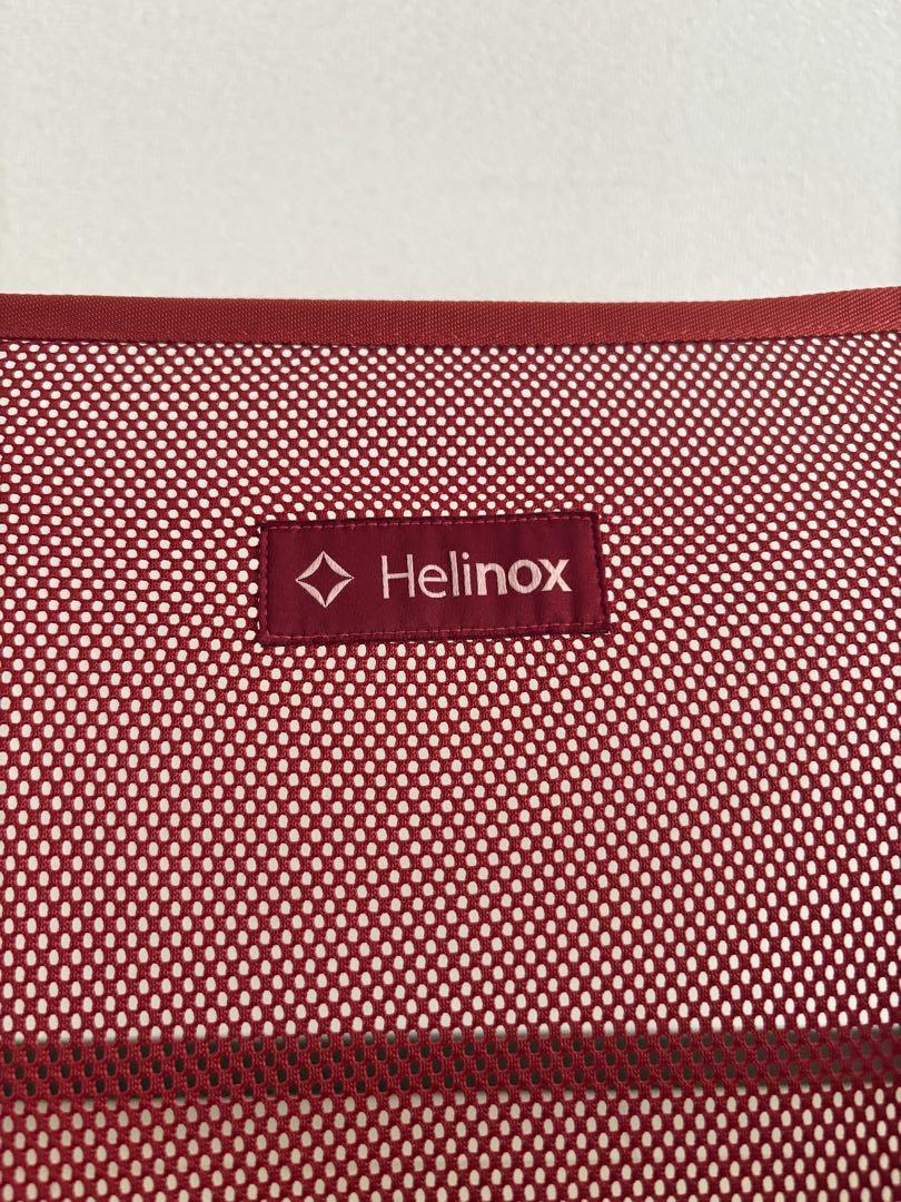 室内使用のみ美品 Helinox ヘリノックス チェアワン 赤 パプリカ 椅子