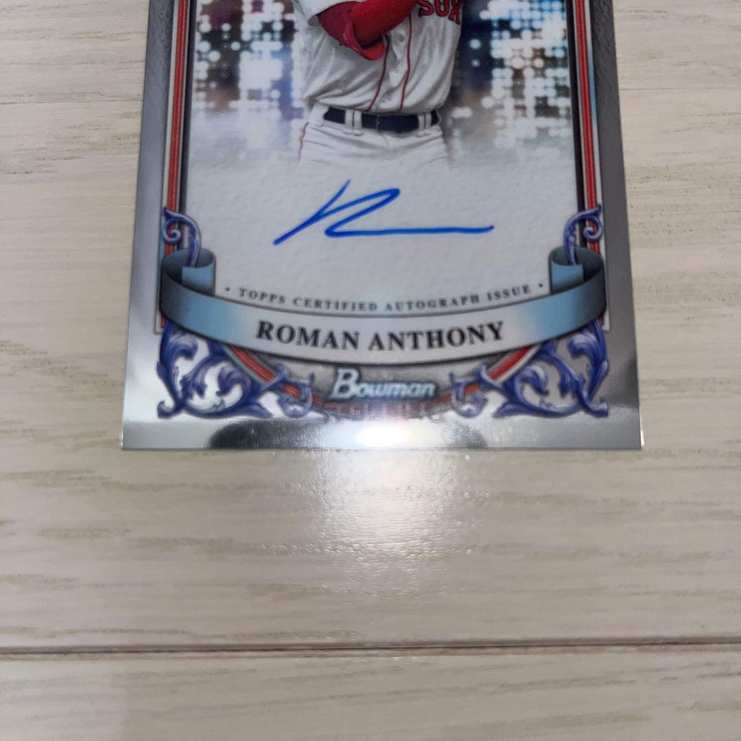 Roman Anthony 2025 Bowman Sterling AUTO目立った傷や汚れなし UP786_INFO