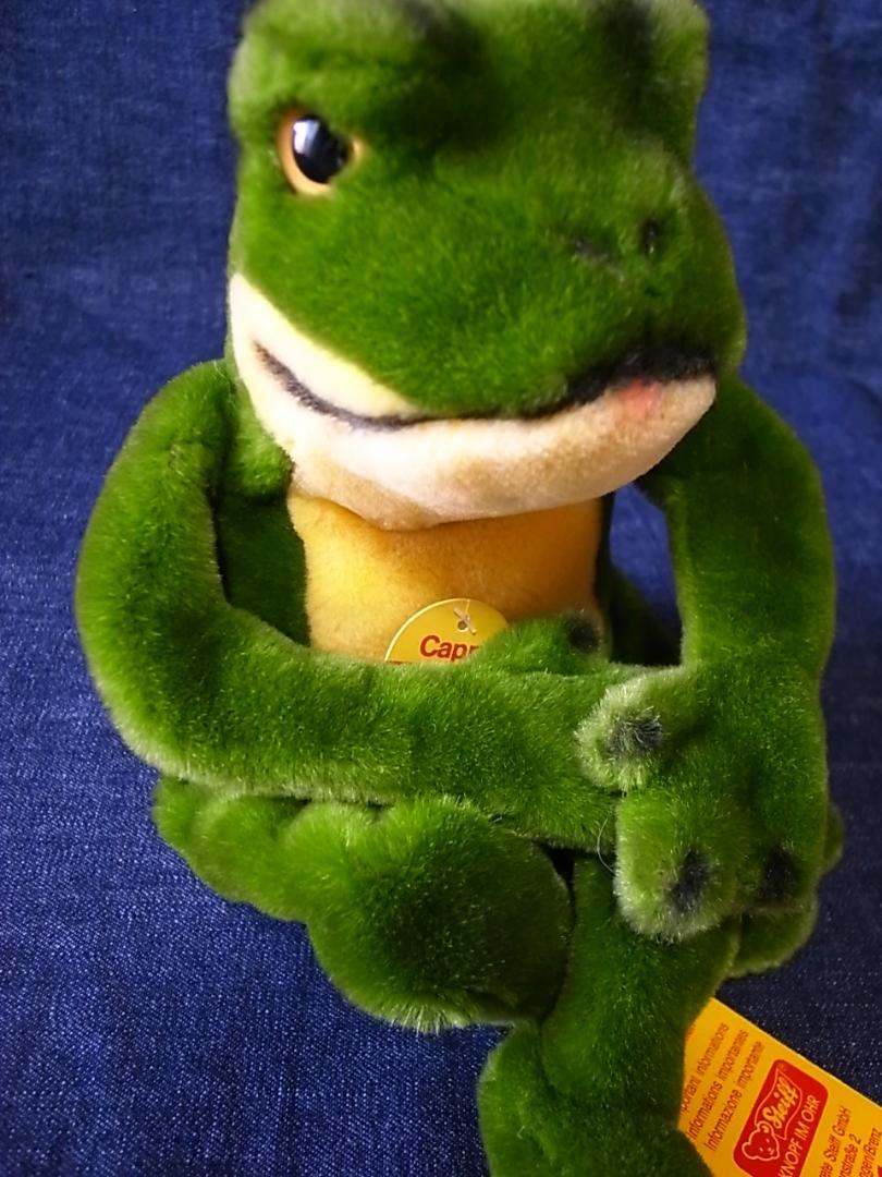 steiff シュタイフ ‘90s カエルのCappy ヴィンテージ