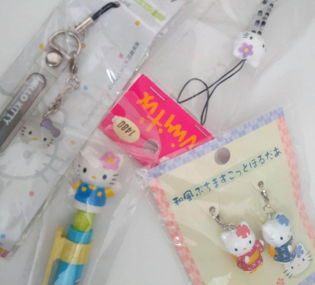コ*ミ様 【ジャンク品】ハローキティ　ストラップ　シャープペン　チャーム　まとめ