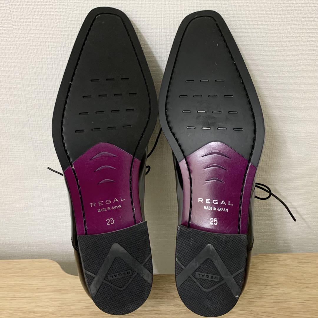 【未使用品】REGAL リーガル スクラッチタフレザー 25cm