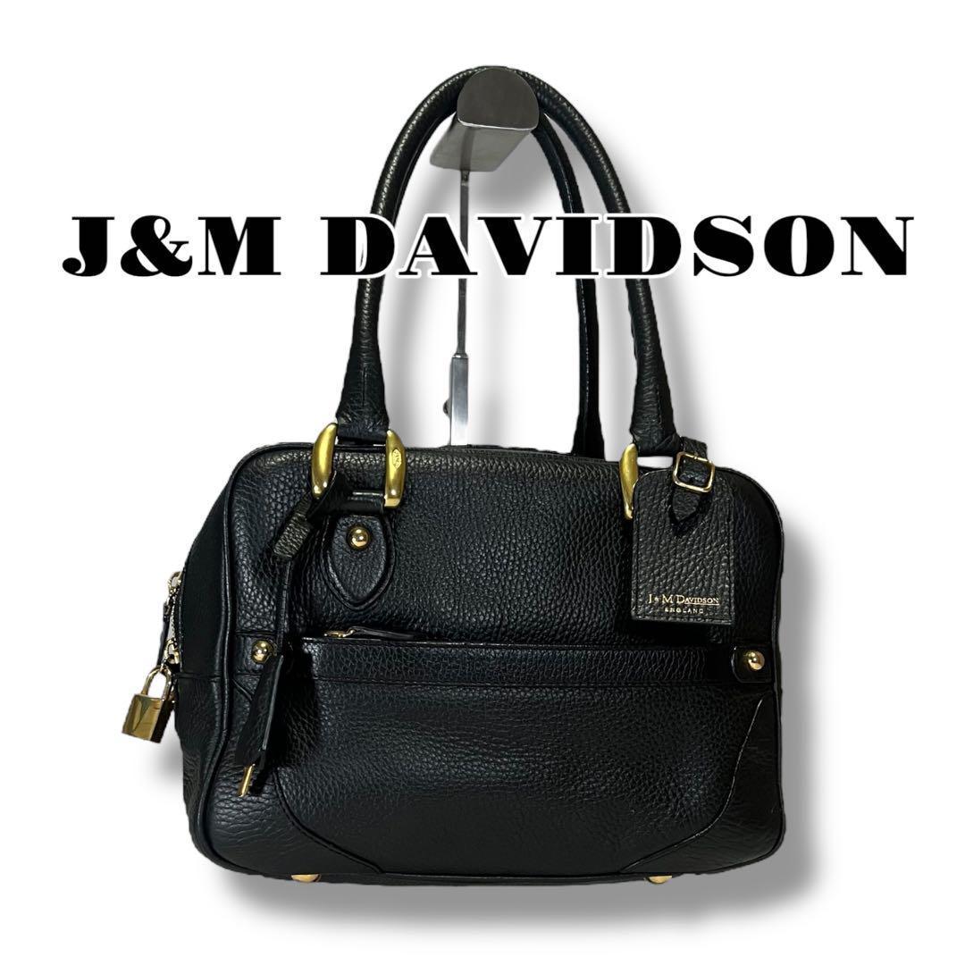 J&M DAVIDSON レザー　トートバッグ　南京錠　MINI MIA