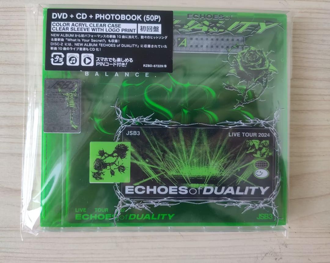 ECHOES of DUALITY（CD+DVD）｜三代目 J SOUL BROTHERS from