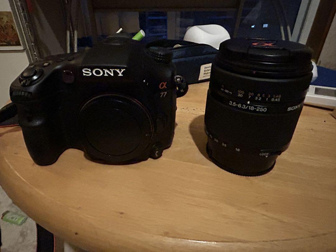 SONY α77 デジタル一眼レフカメラ 本体&レンズ