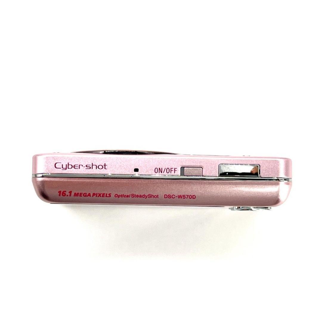【極美品】SONY Cyber−Shot DSC-W570D ピンク