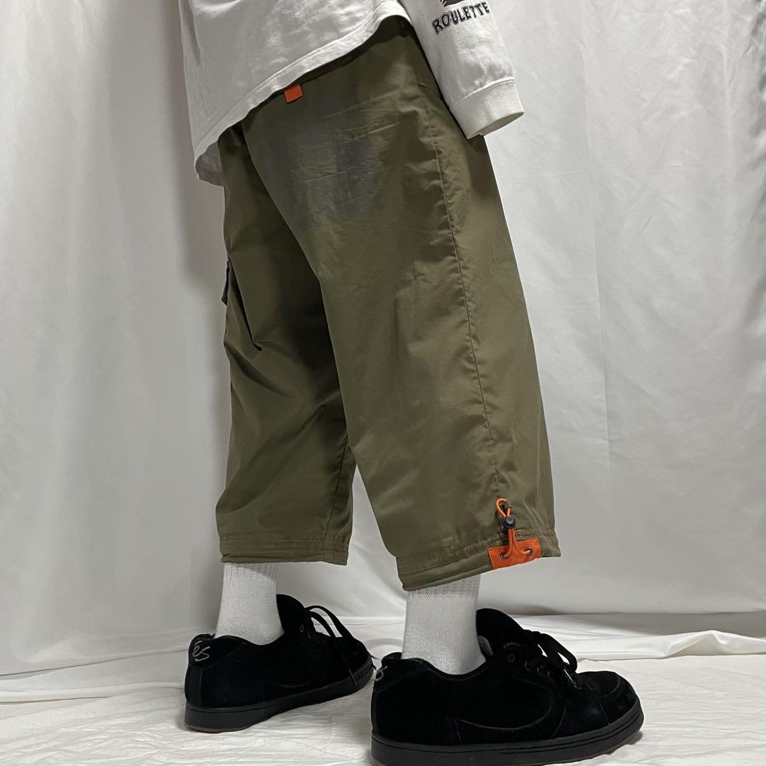 00s PIKO 2way ギミックパラシュート ナイロン カーゴパンツ y2k
