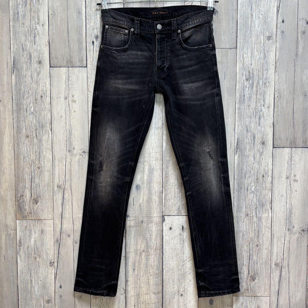 ヌーディージーンズ　Nudie Jeans Grim Tim ダメージ加工
