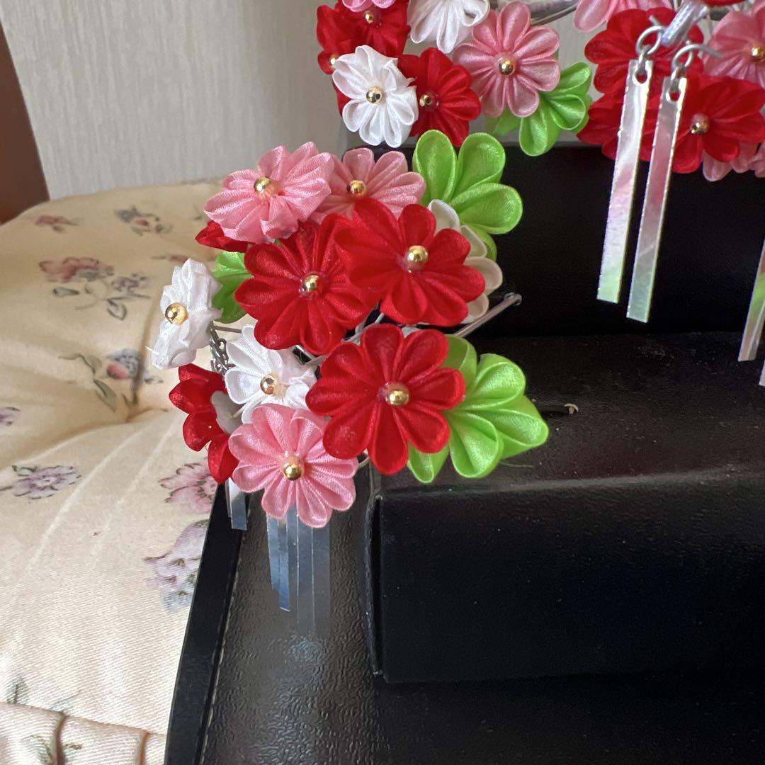 花飾り 髪飾り 和装小物セット