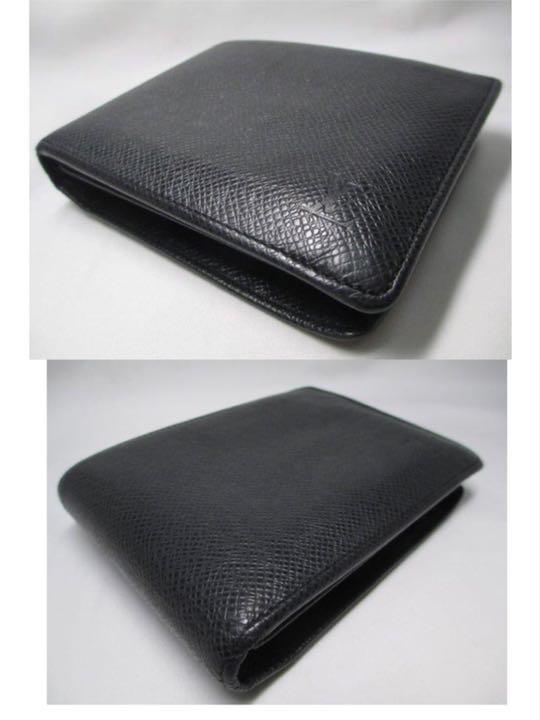 ルイヴィトン LOUIS VUITTON プラザ タイガ 二つ折り財布 メンズ