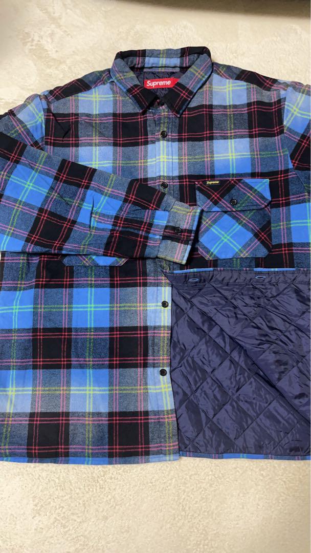Supreme Quilt Plaid Shirt 新品
