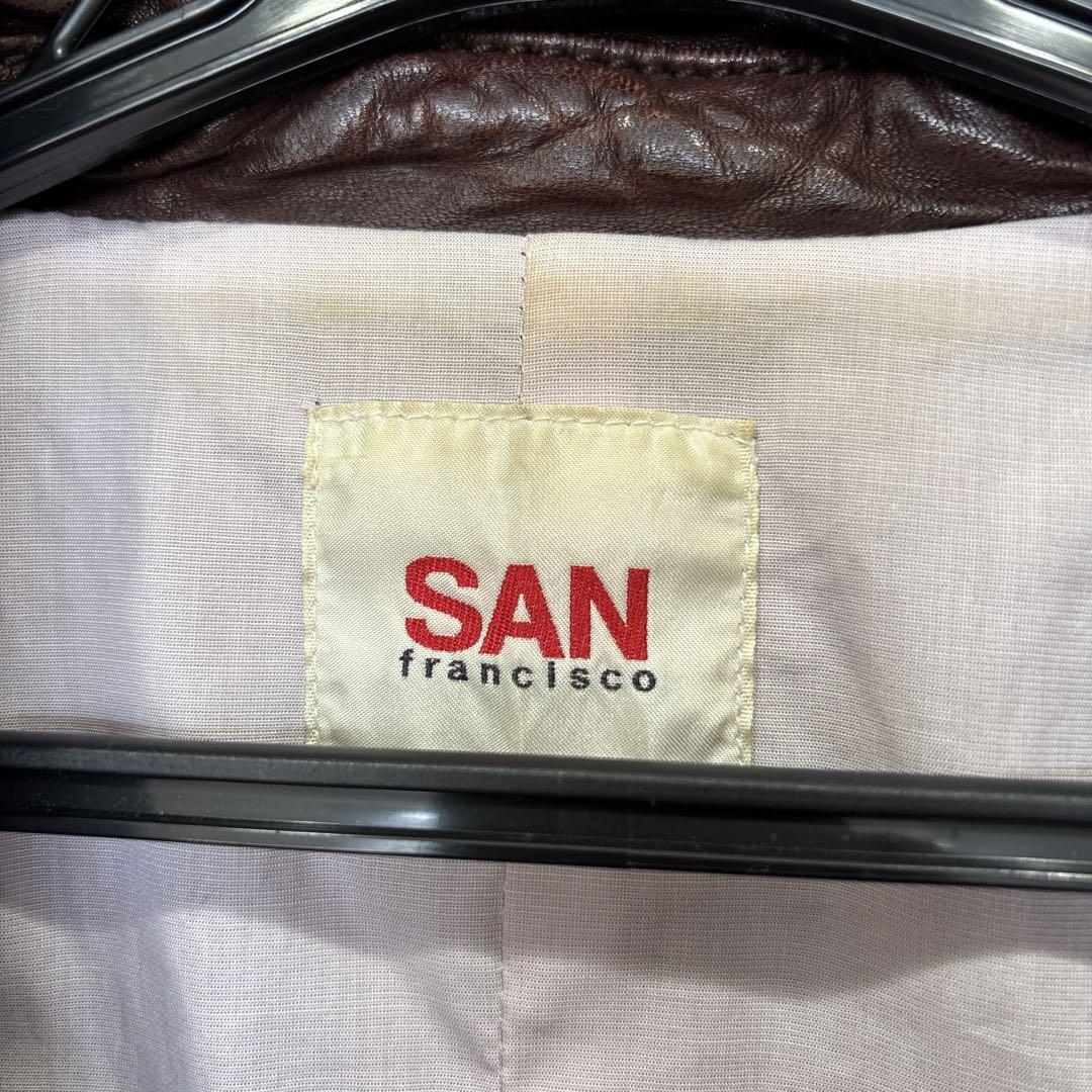SAN francisco レザージャケット