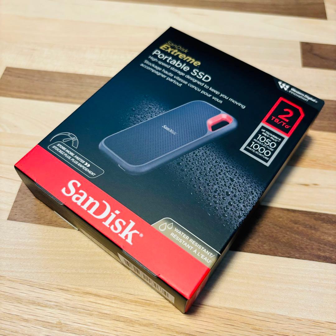 New ポータブルSSD 2TB