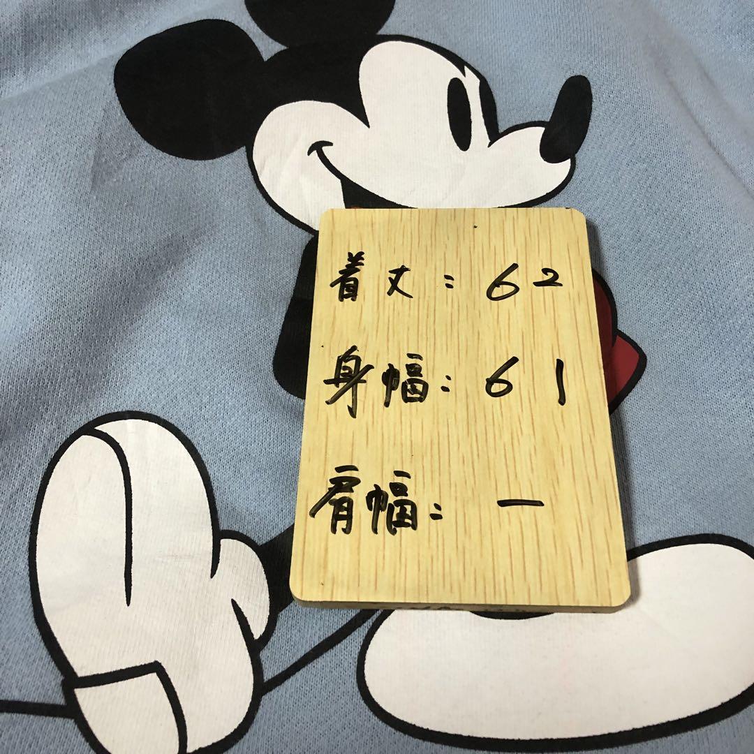 Disney ミッキーマウス スウェット　白足　古着