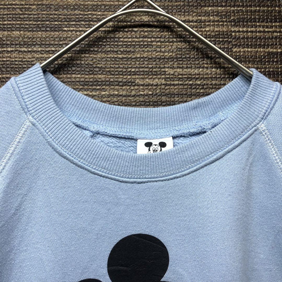 Disney ミッキーマウス スウェット　白足　古着