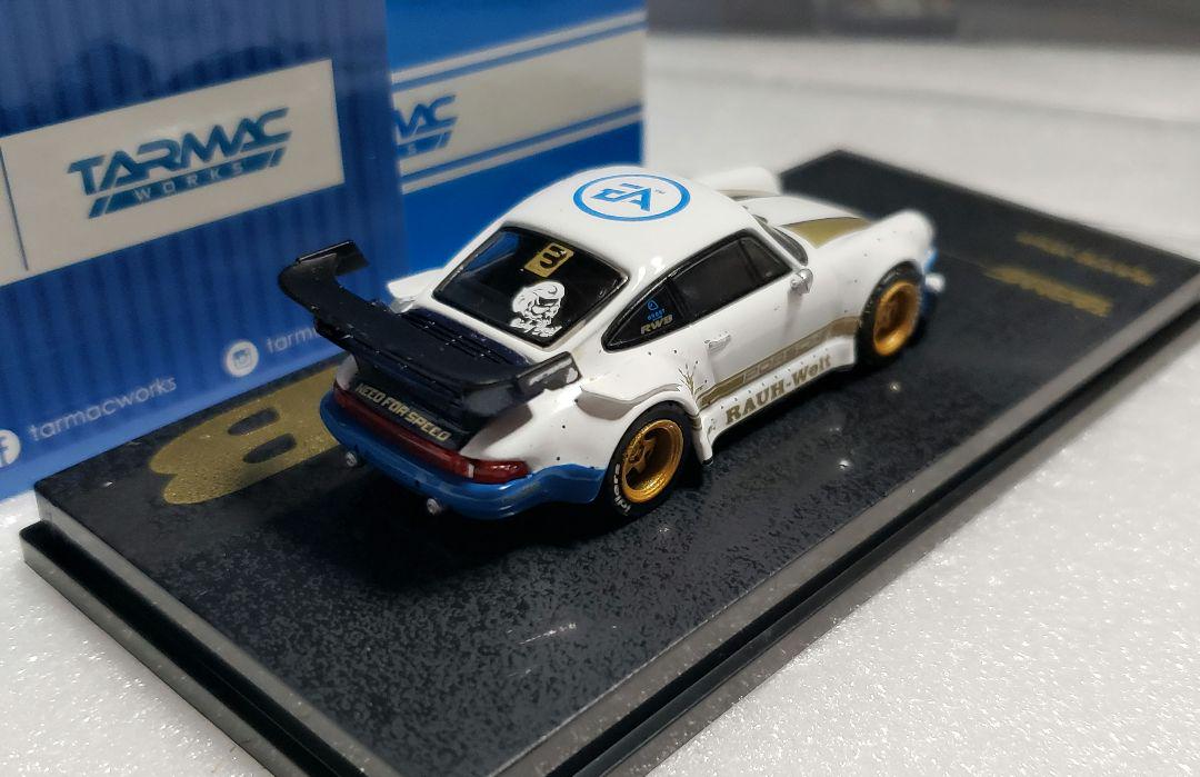 ターマック 1/64 RWB 930 白/青 RAUH-WELT