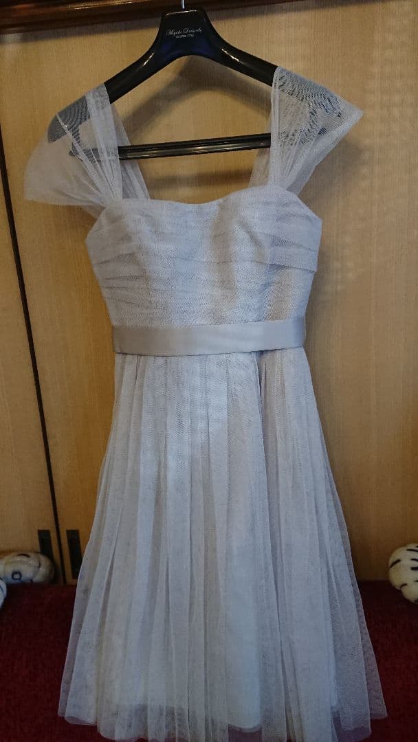 White by Vera Wang チュールワンピースミニドレス