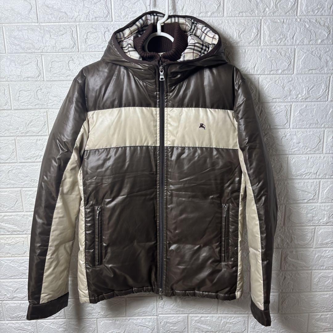 【価格変更済】 ジャケット BURBERRY BLACK LABEL Lサイズ BURBERRY BLACK LABEL ダウンジャケット Lサイズ
