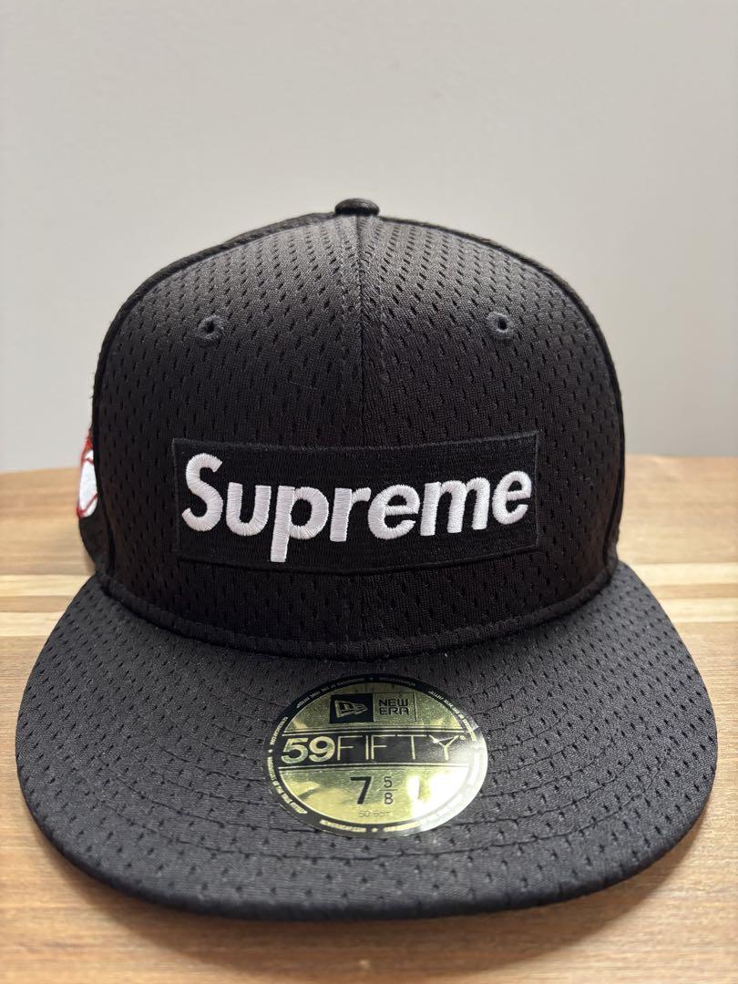 SUPREME マスタードベースボールキャップ NEW ERA ニューエラ ベースボールキャップ 帽子 MLB : ONSPOTZ
