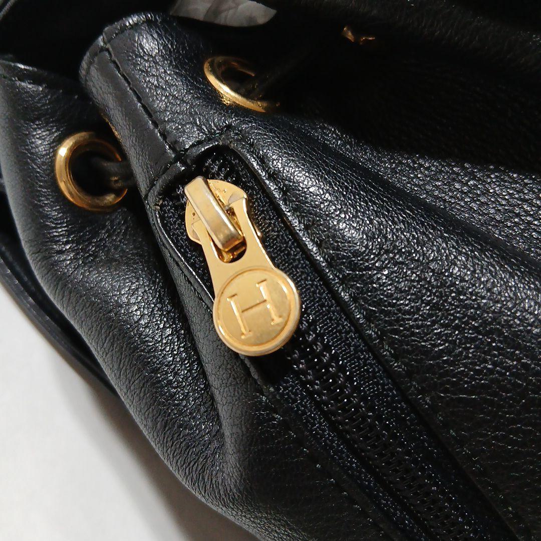 HIROFU　ヒロフ　リュックサック　メンズ　レディース　ブランド　バッグ　クロ