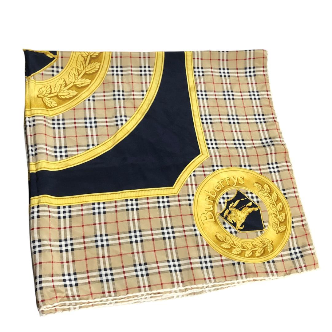 バーバリー★美品　ベージュ　ノバチェック　大判シルクスカーフ 楽天市場】BURBERRY バーバリー ストール GIANT CHECK GAUZE