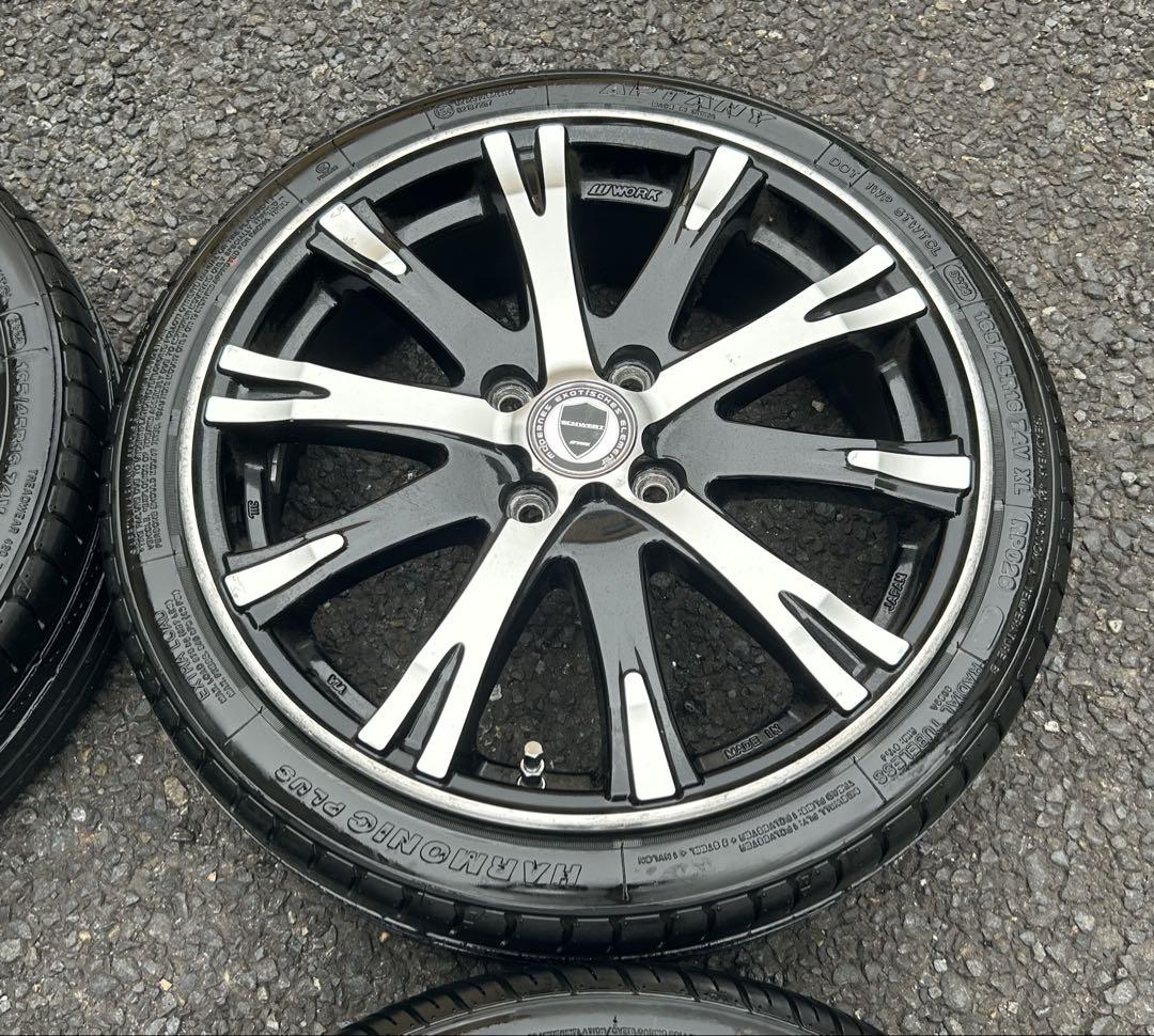 WORK SCHWERT シュバート SC2 軽 165/45R16 4本セット