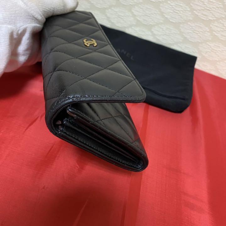 大人気‼️ ラムスキン 折り財布 長財布 FJBAc-m75468055863 CHANEL シャネル マトラッセ HOT在庫