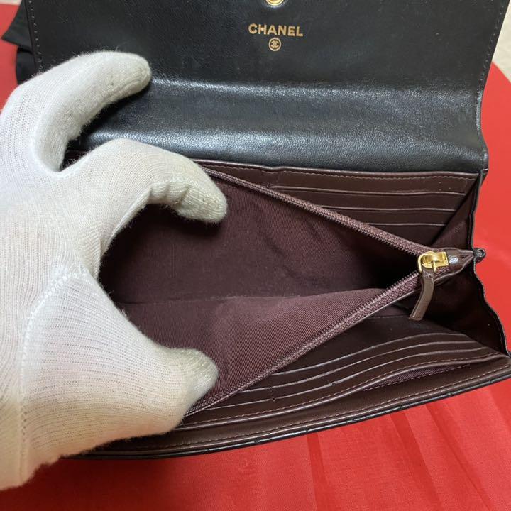 大人気‼️ ラムスキン 折り財布 長財布 FJBAc-m75468055863 CHANEL シャネル マトラッセ HOT在庫