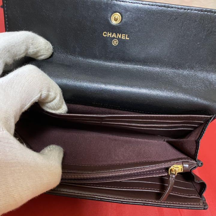 大人気‼️ ラムスキン 折り財布 長財布 FJBAc-m75468055863 CHANEL シャネル マトラッセ HOT在庫